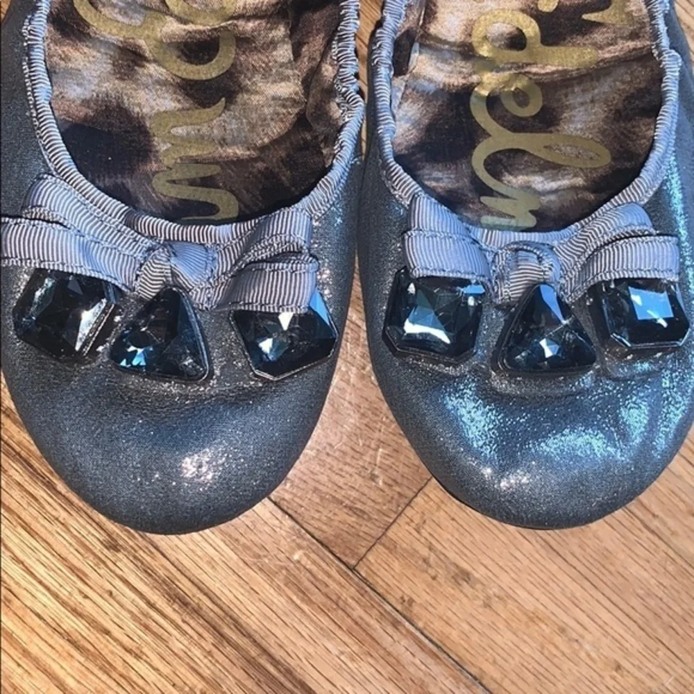 💕Sam Edelman metallic Flats